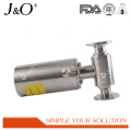 Food Grade Pneumatic Sanitary 2 Way Clamp Ball Valve